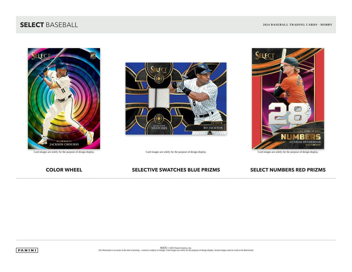 2024 Panini Select Baseball Hobby Box
