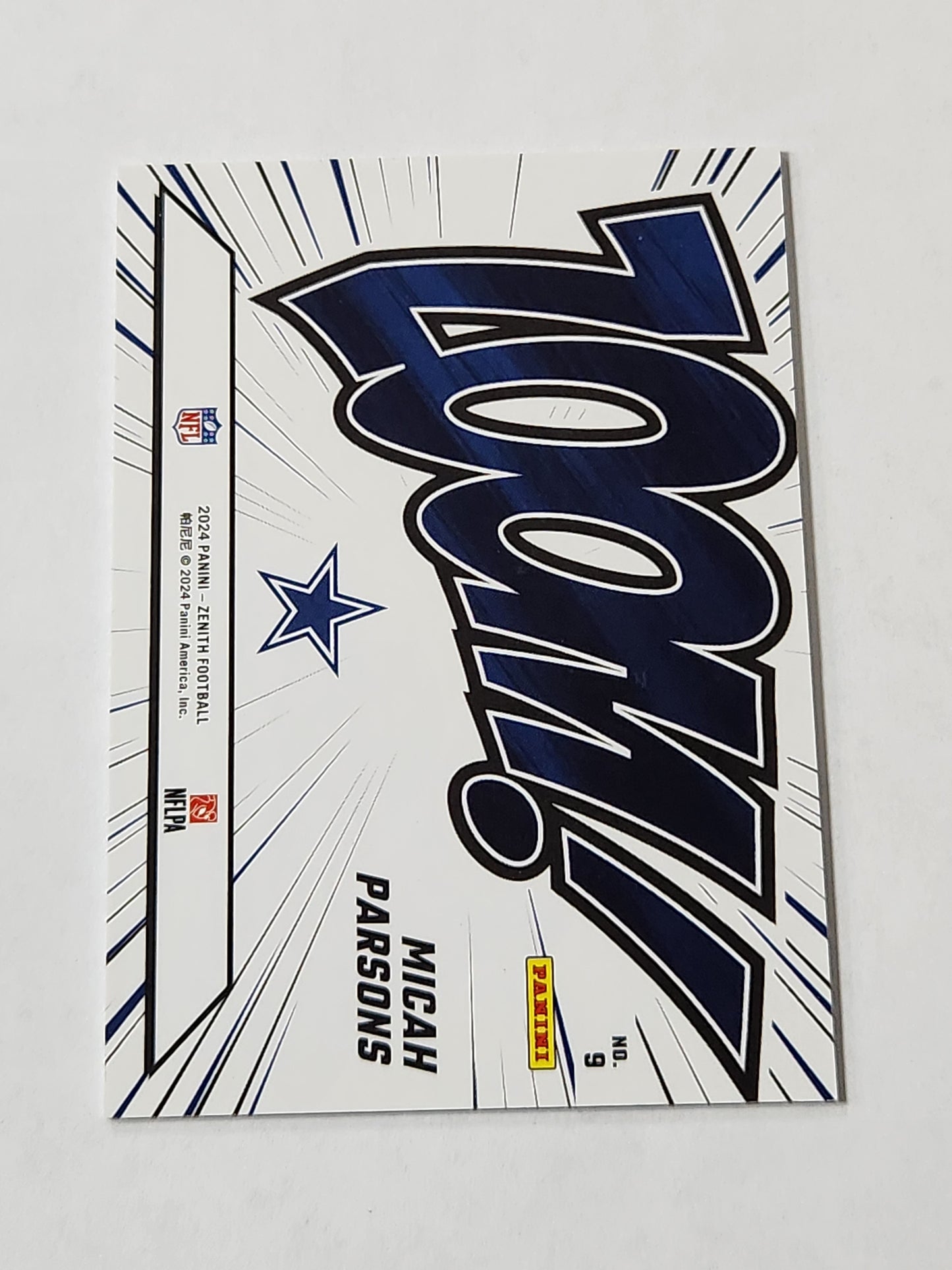 2024 Zenith Micah Parsons Zoom! Case Hit SSP /99