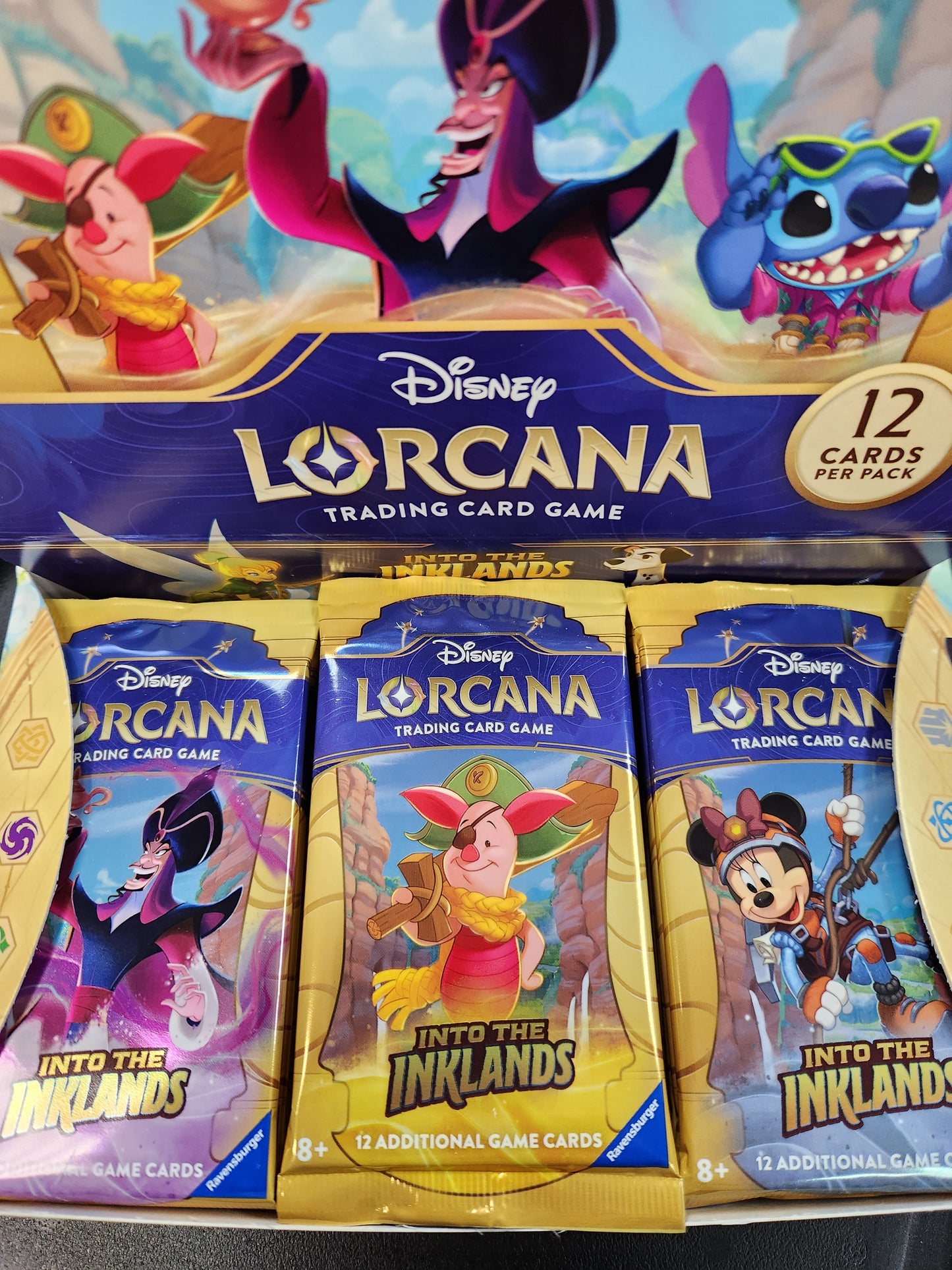 Disney Lorcana Into the Inklands TCG (1) Sealed Booster Pack