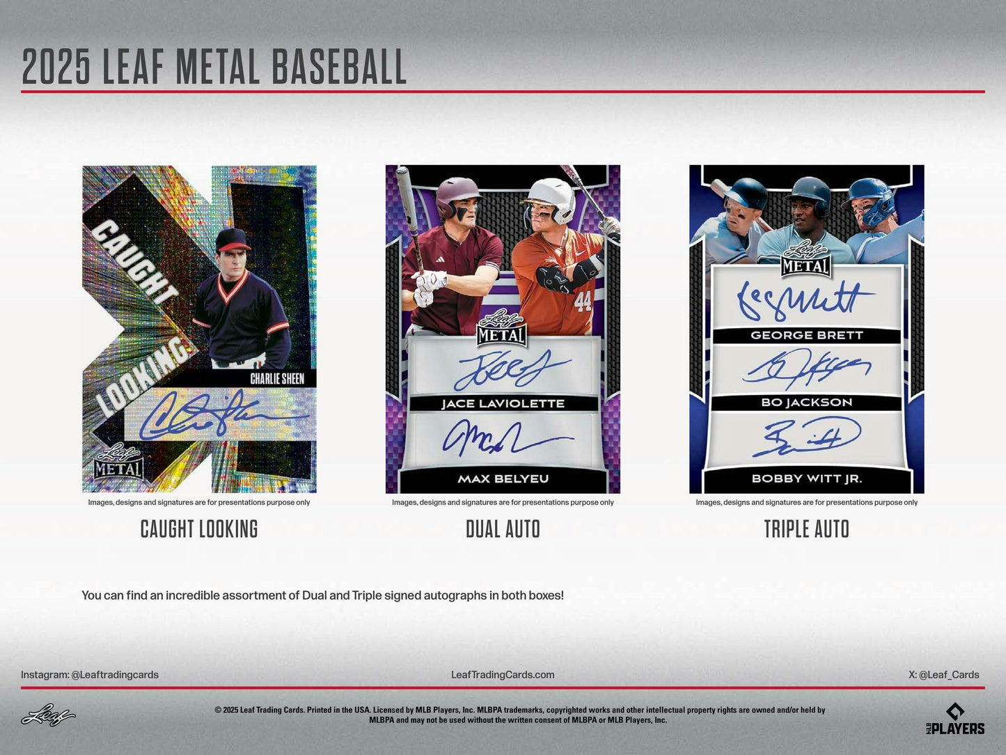 2025 Leaf Metal Baseball Jumbo Hobby Box