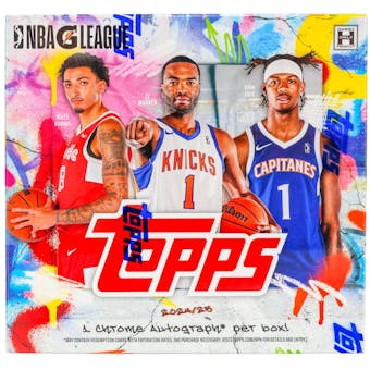 2024-25 Topps NBA G League Basketball Hobby Box