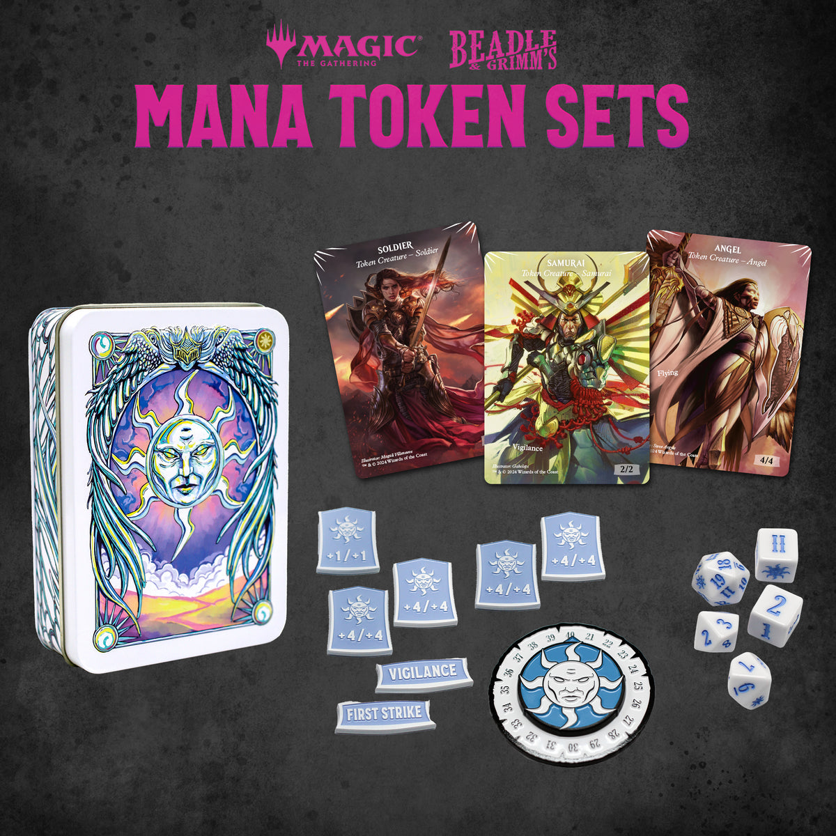 Beadle & Grimm's White Mana Token Set