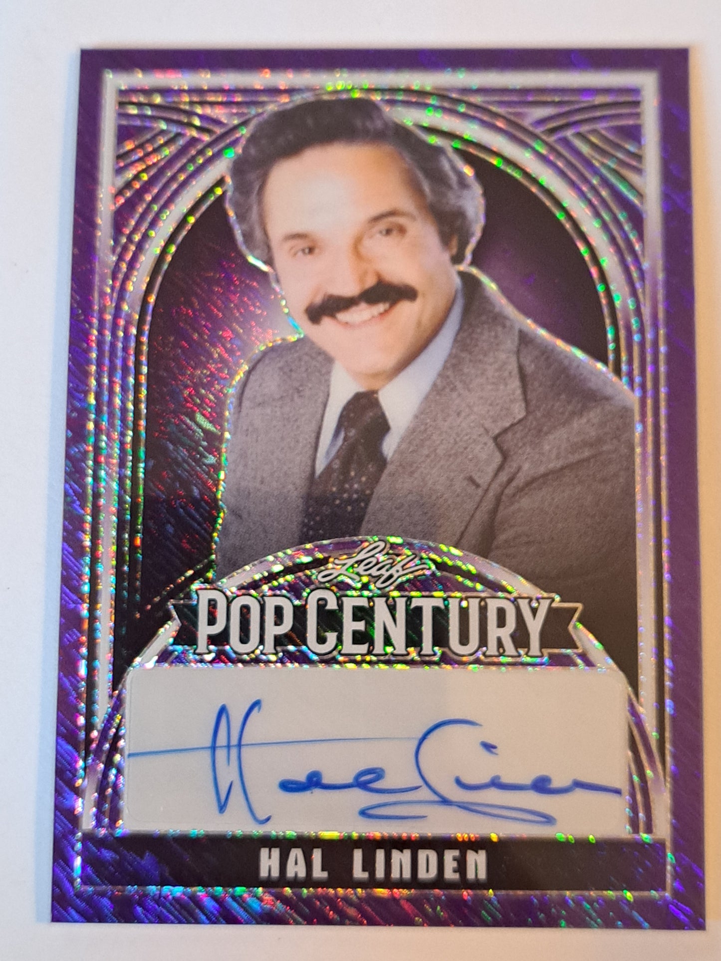 2024 Leaf Pop Century Hal Linden /10 Auto NM BA-HL1