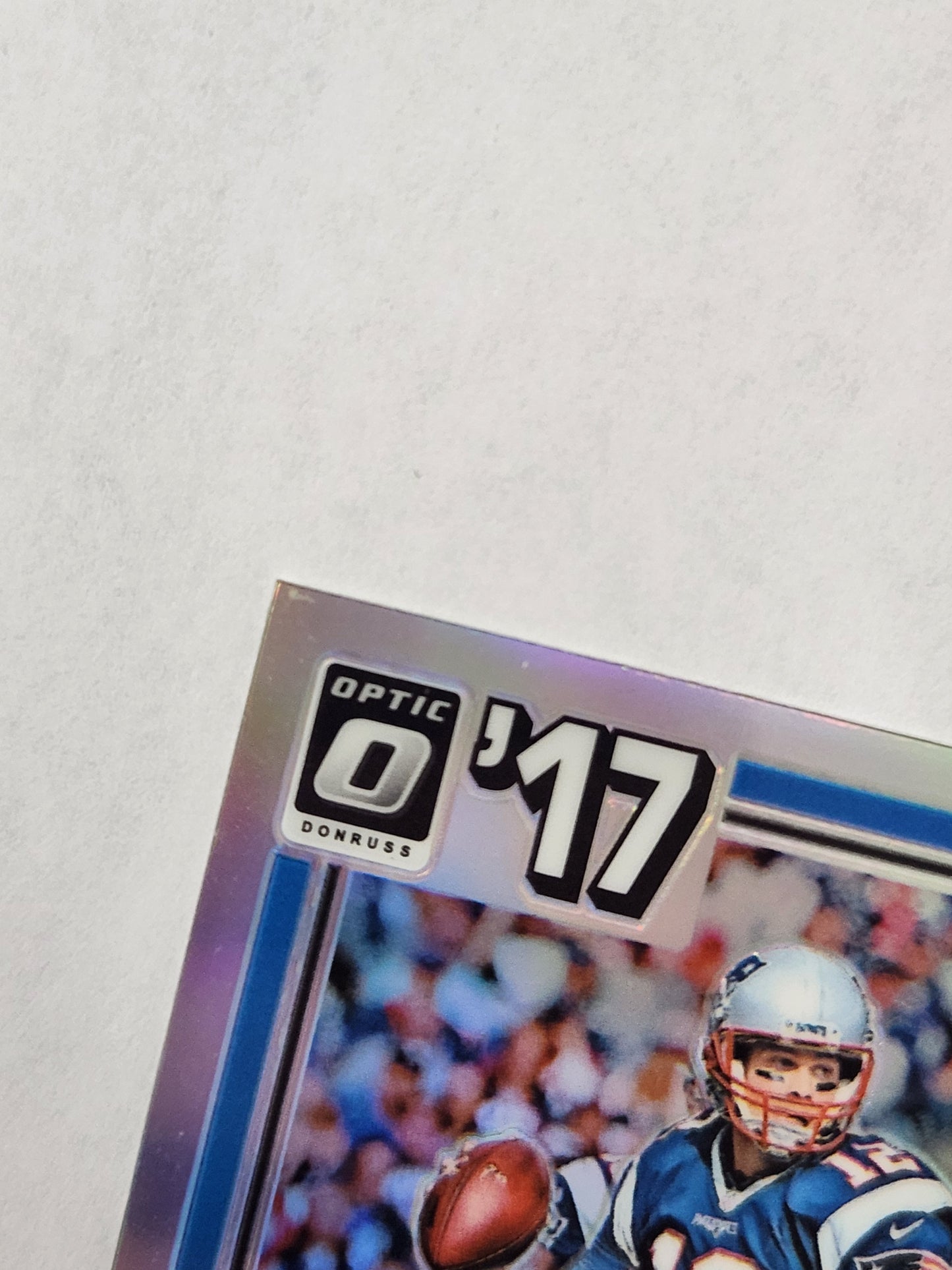 2017 Donruss Optic Tom Brady Holo # 32 Patriots