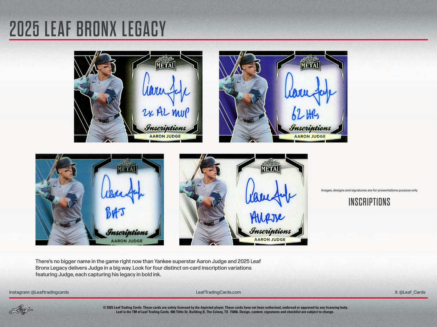 2025 Leaf A Bronx Legacy NYC Hobby Box