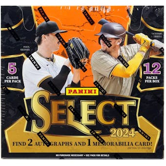 2024 Panini Select Baseball Hobby Box