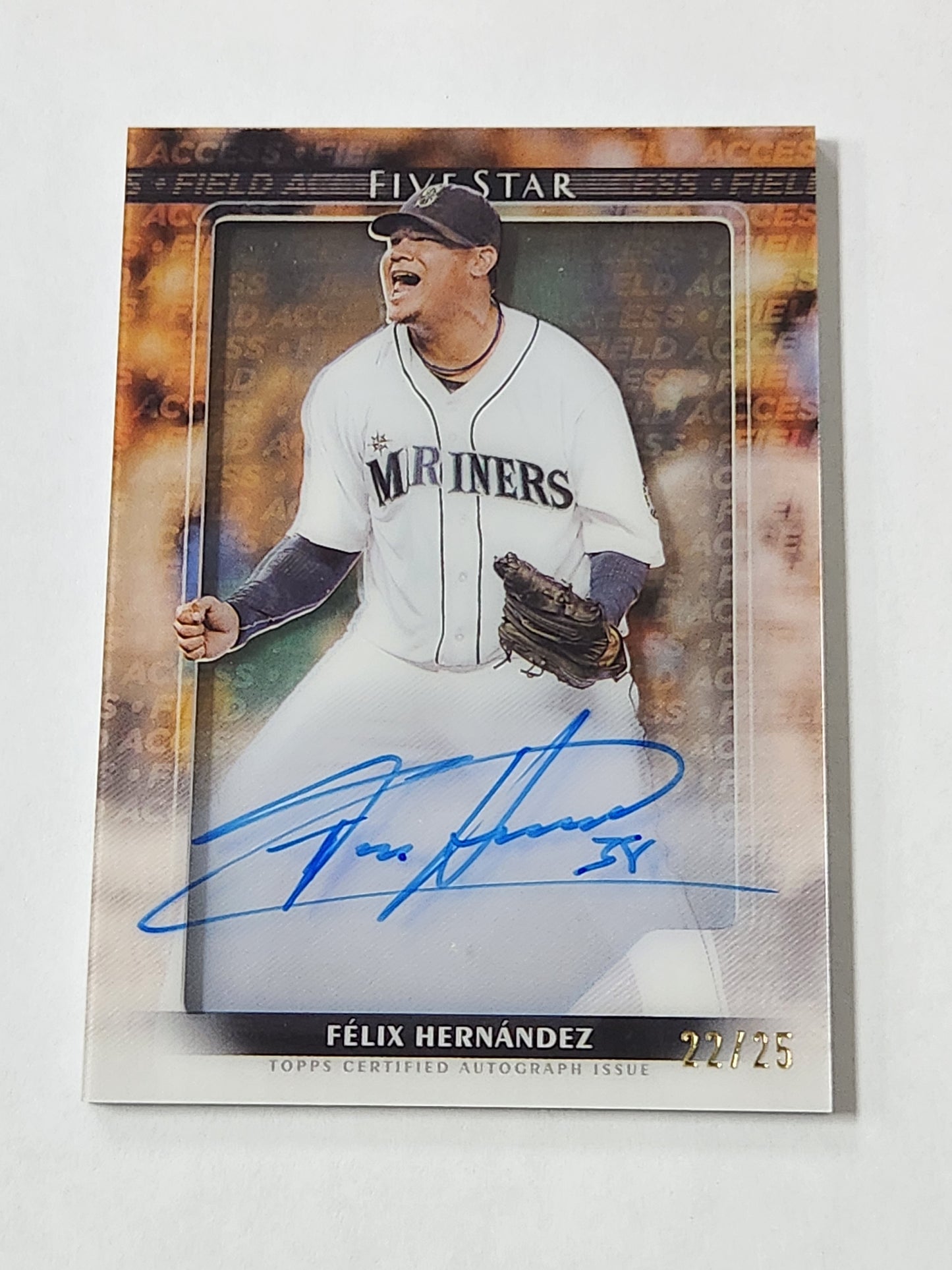 2024 Five Star Felix Hernandez Field Access Auto # /25
