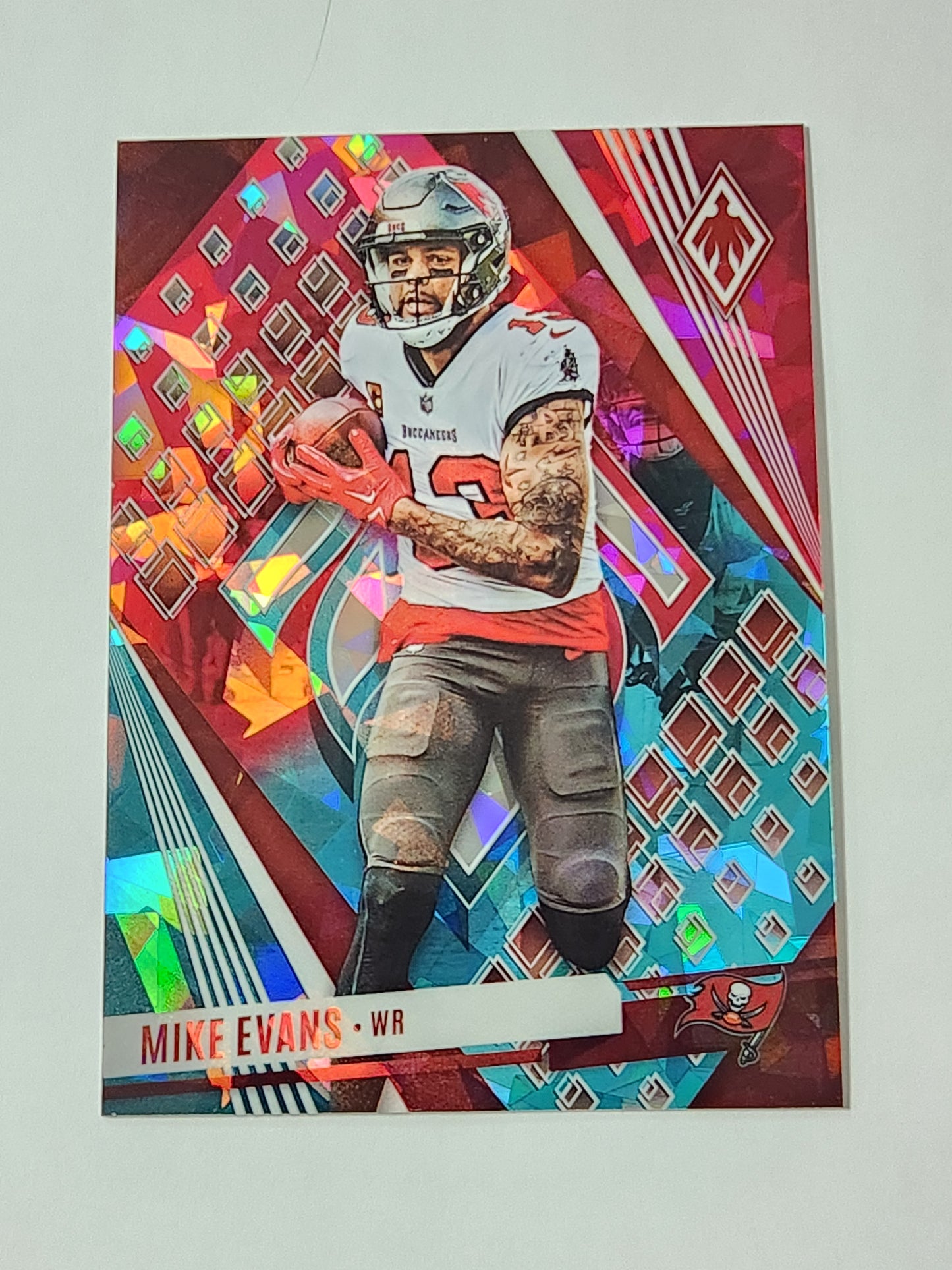 2023 Phoenix Mike Evans Pink Teal Cracked Ice /35