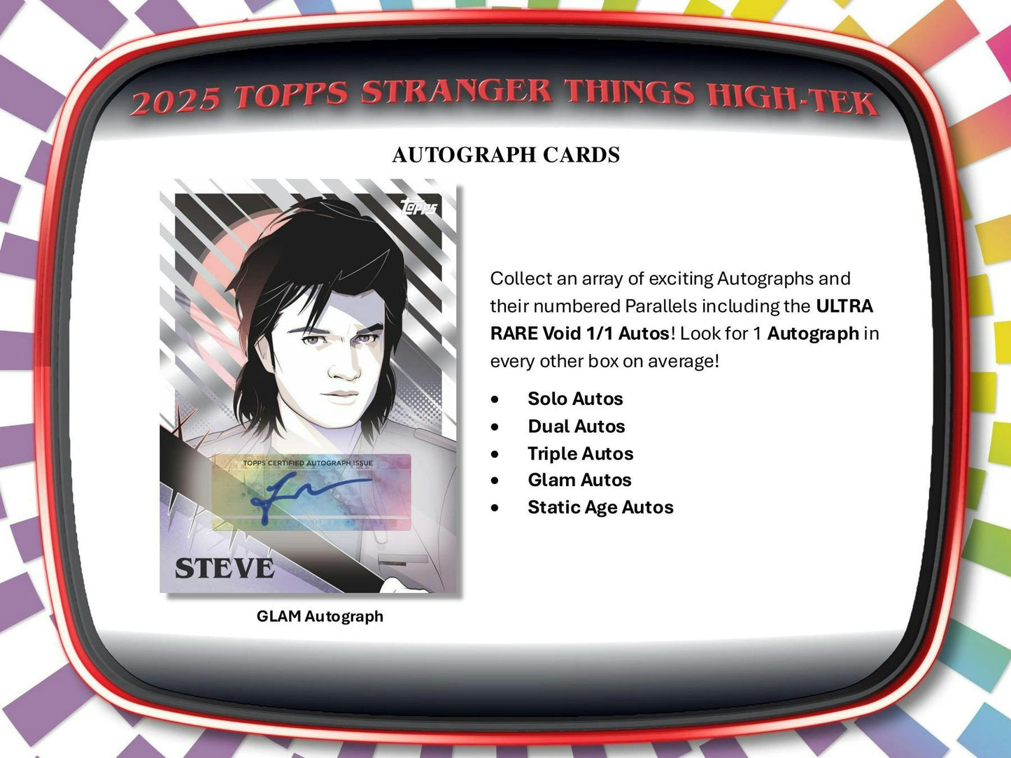 Topps 2024 Stranger Things High Tek Trading Cards Hobby Box