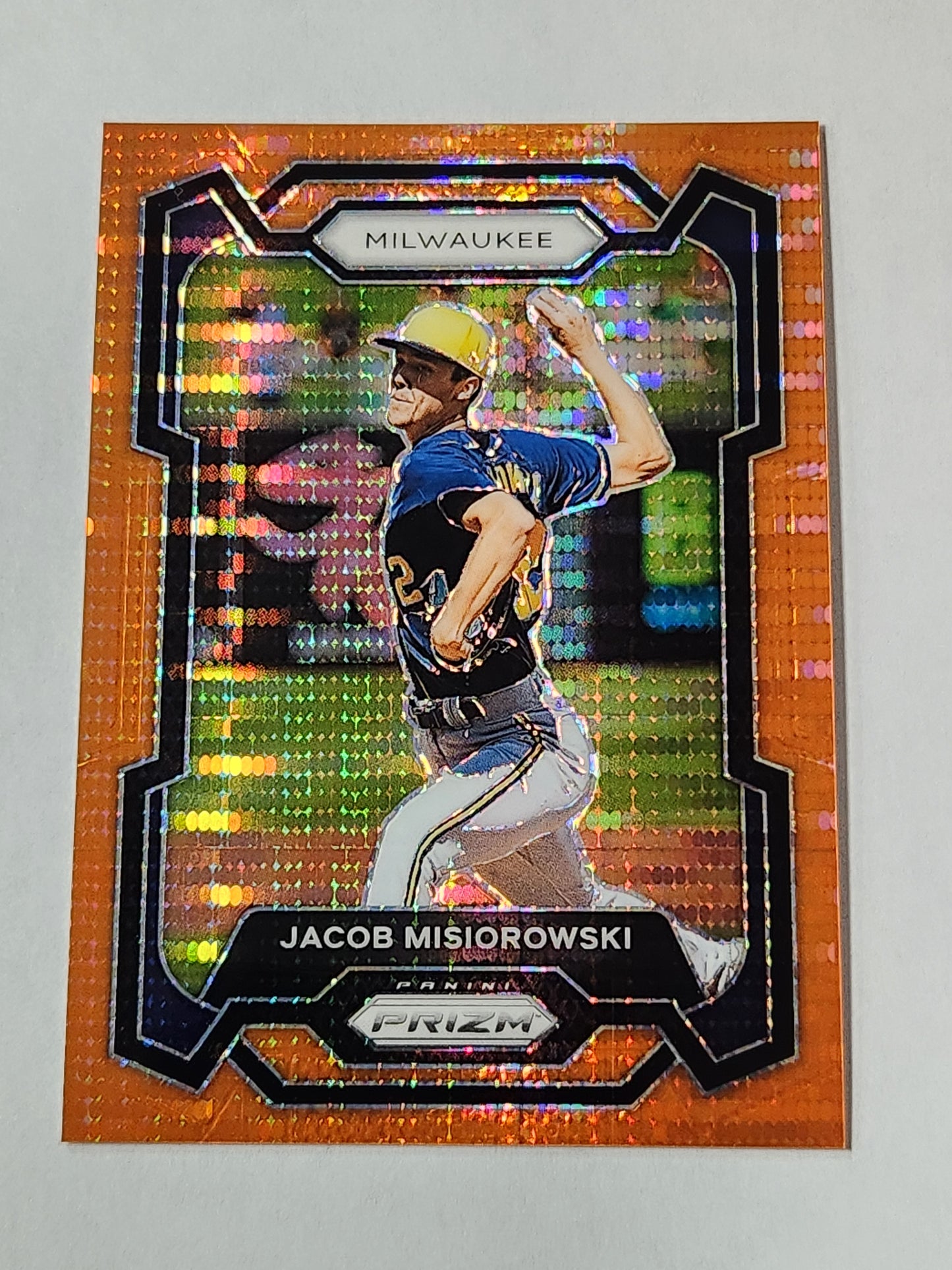2024 Prizm Jacob Misiorowski Orange Pulsar /399