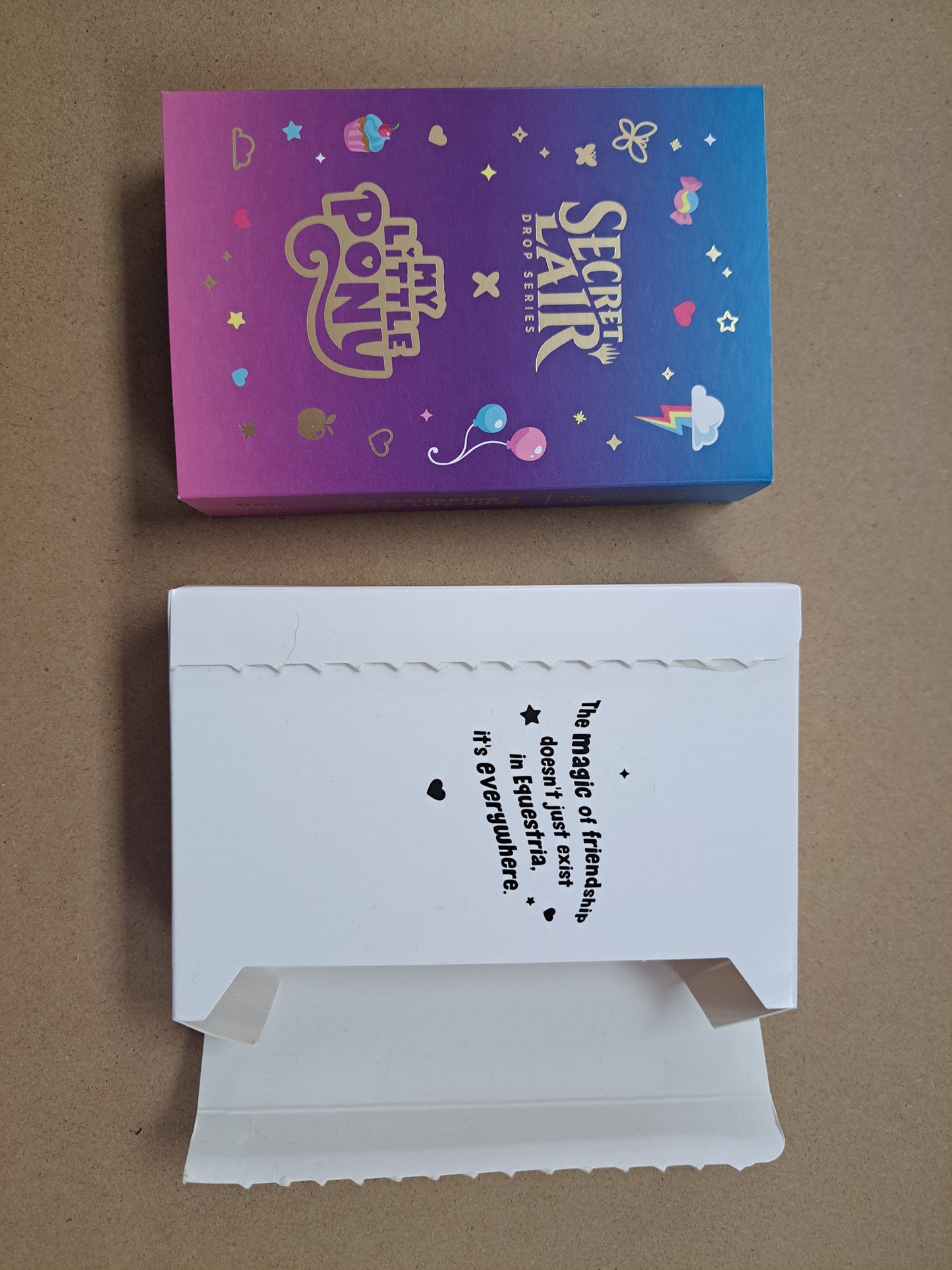Secret Lair x My Little Pony The Galloping 2 Extra Life 2023 Traditional Foil Open Box Mtg