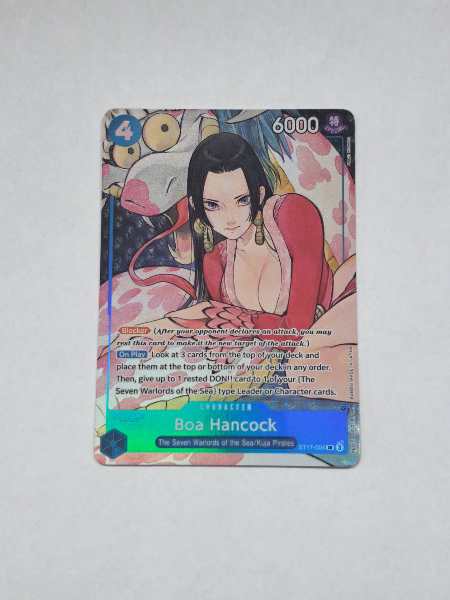 Boa Hancock Kuja Pirates One Piece Tcg ST17-004