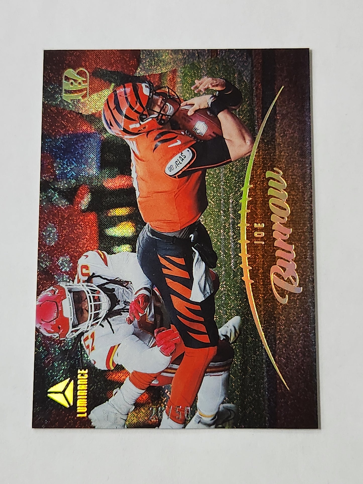 2023 Luminance Joe Burrow Sparkle /50 No. 76