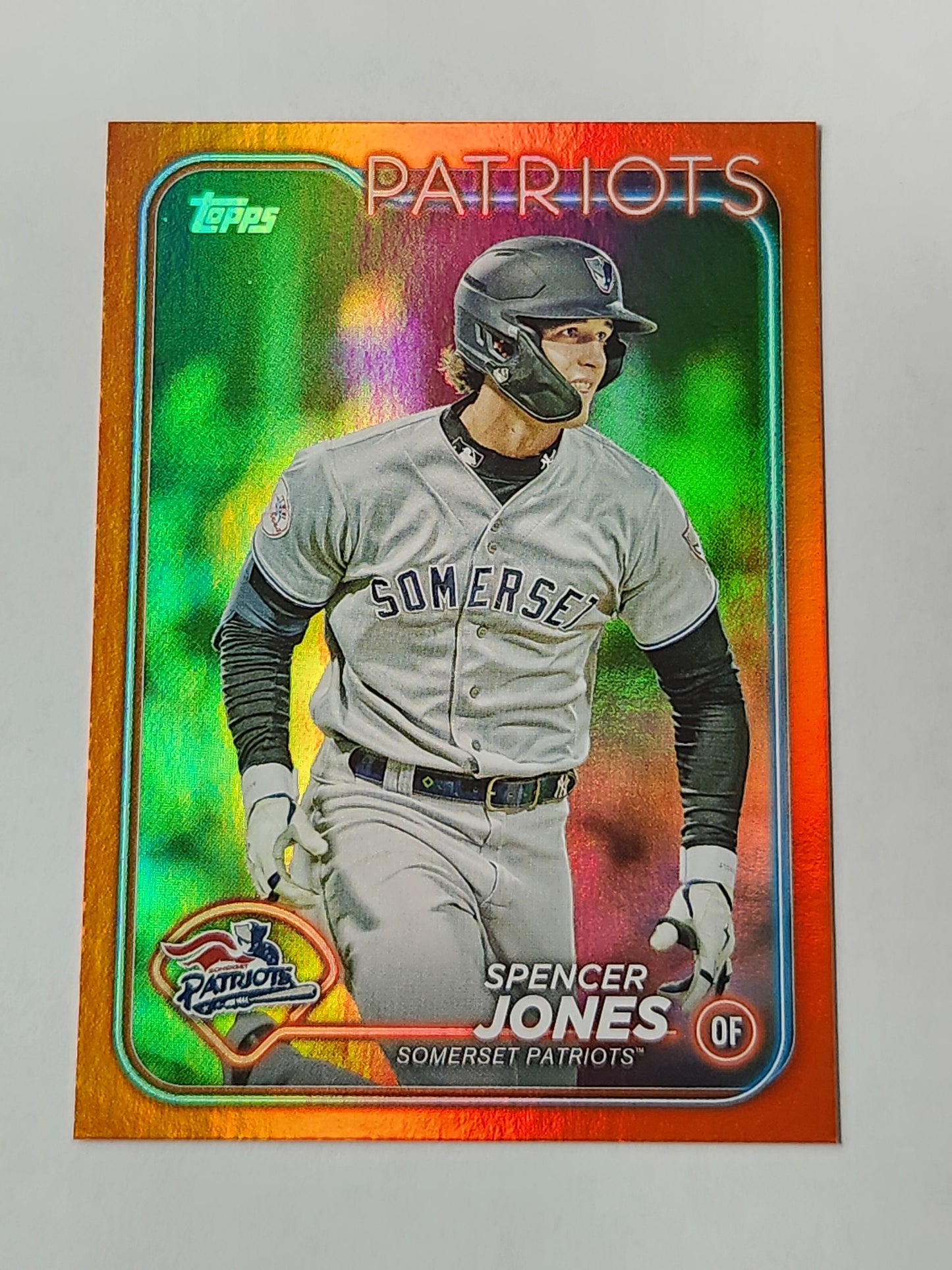 2024 Topps Pro Debut #PD-165 Spencer Jones / 25 Orange