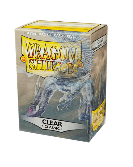 Dragon Shield Standard Size Sleeves Classic Clear 100CT