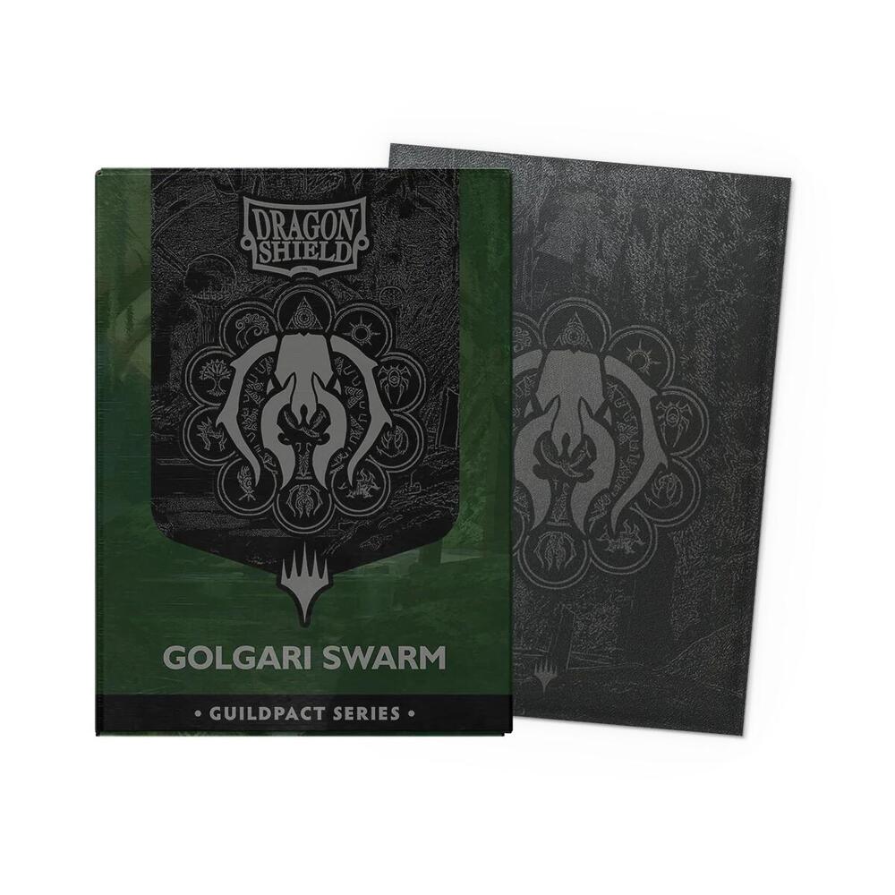 Dragon Shield Guildpact Series Dual Matte: Standard Art Sleeves - Polarized Swarm (100-Pack) AT-16510