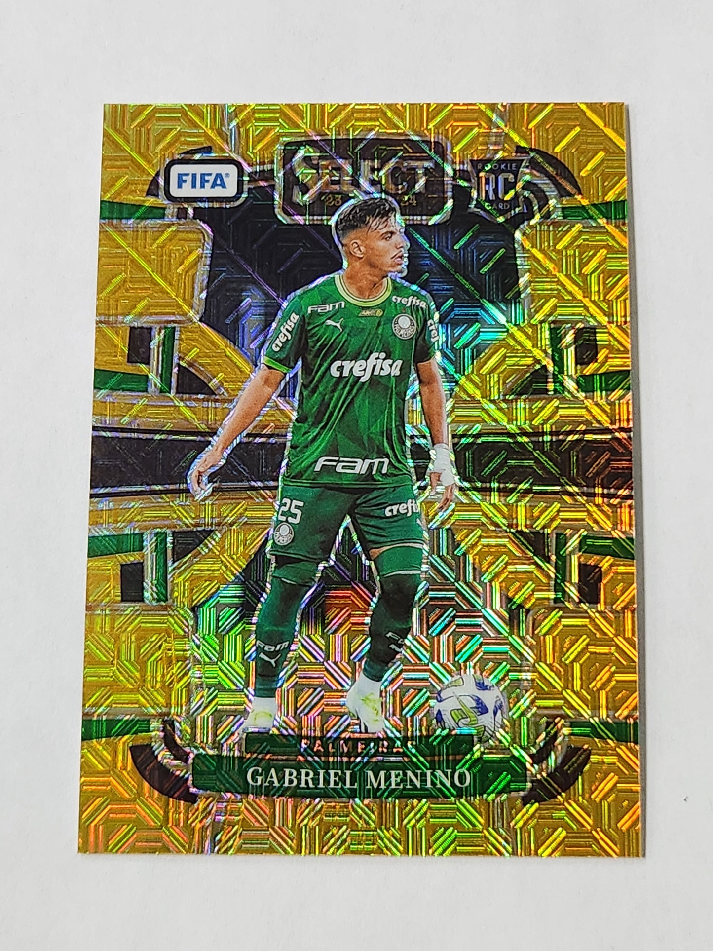 2023-24 Select Fifa Soccer Gabriel Menino Gold Mojo # /10