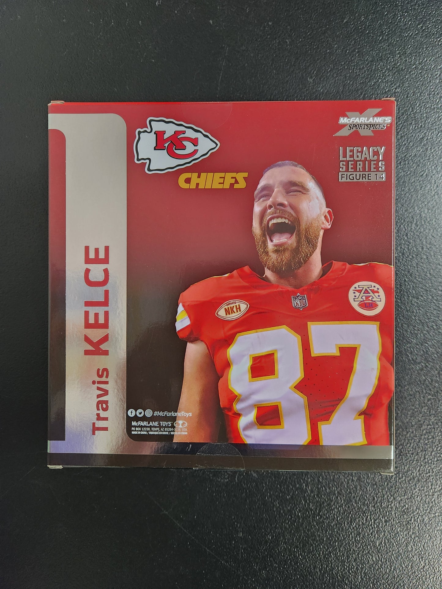 McFarlane's Sportspicks NFL Legacy Figure Travis Kelce Chiefs