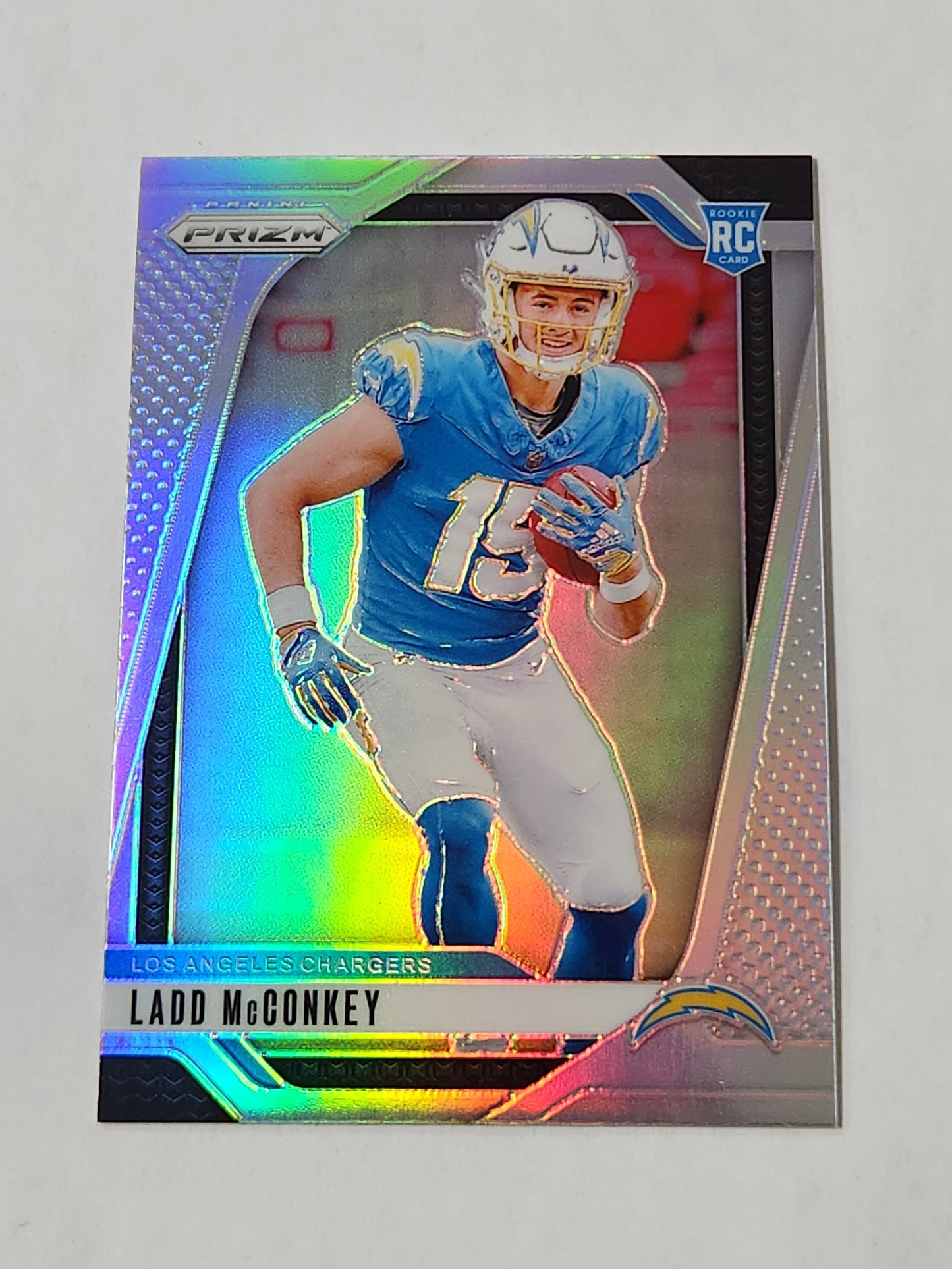 2024 Prizm Ladd McConkey Silver Rookie