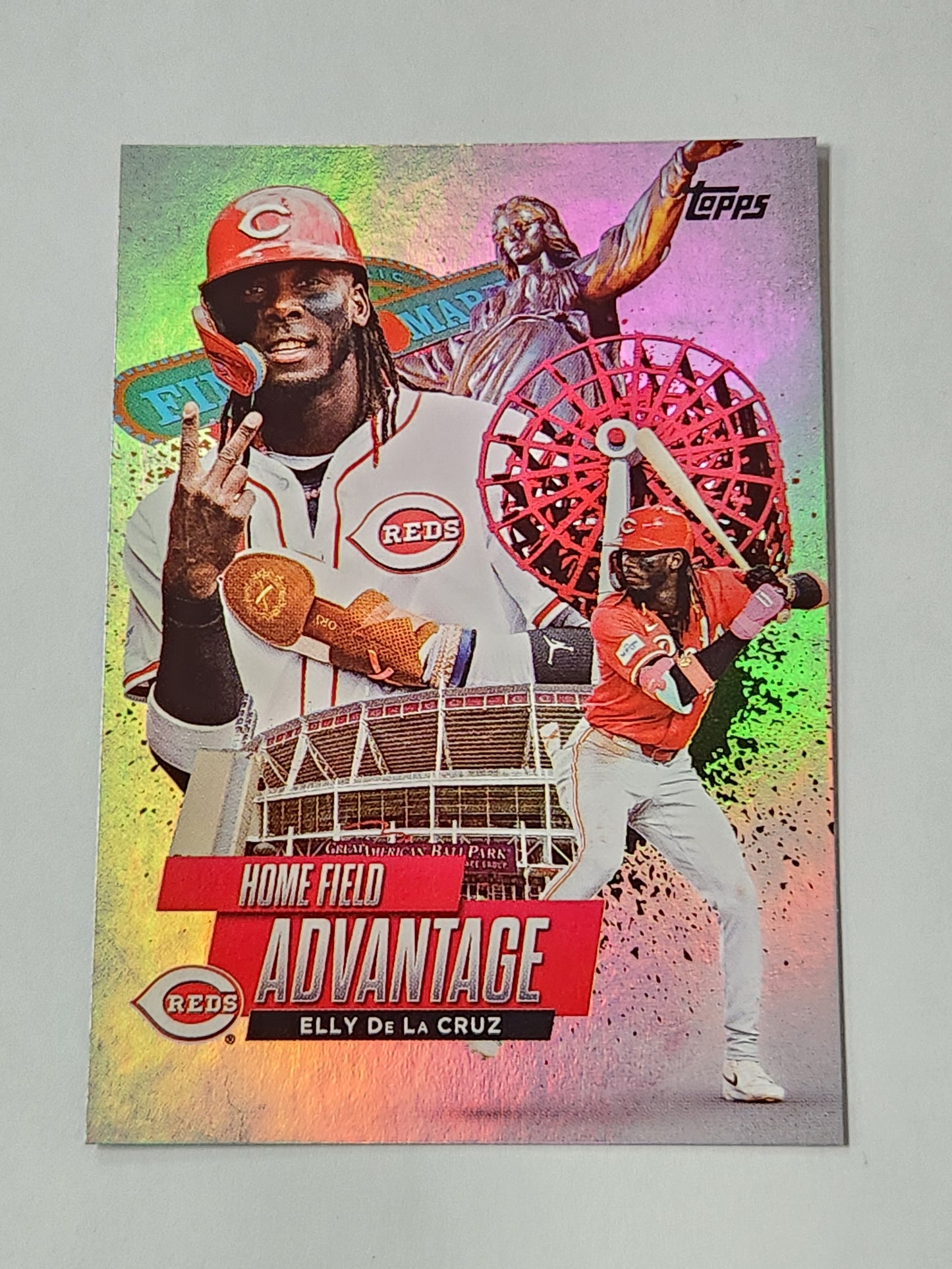 2025 TOPPS HOME FIELD ADVANTAGE ELLY DE LA CRUZ HA-16