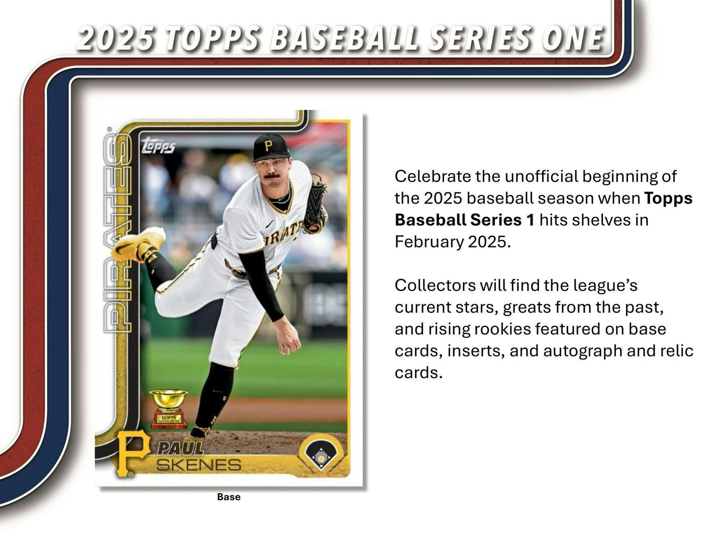 Topps 2025 Series One MLB Baseball (1) Tin