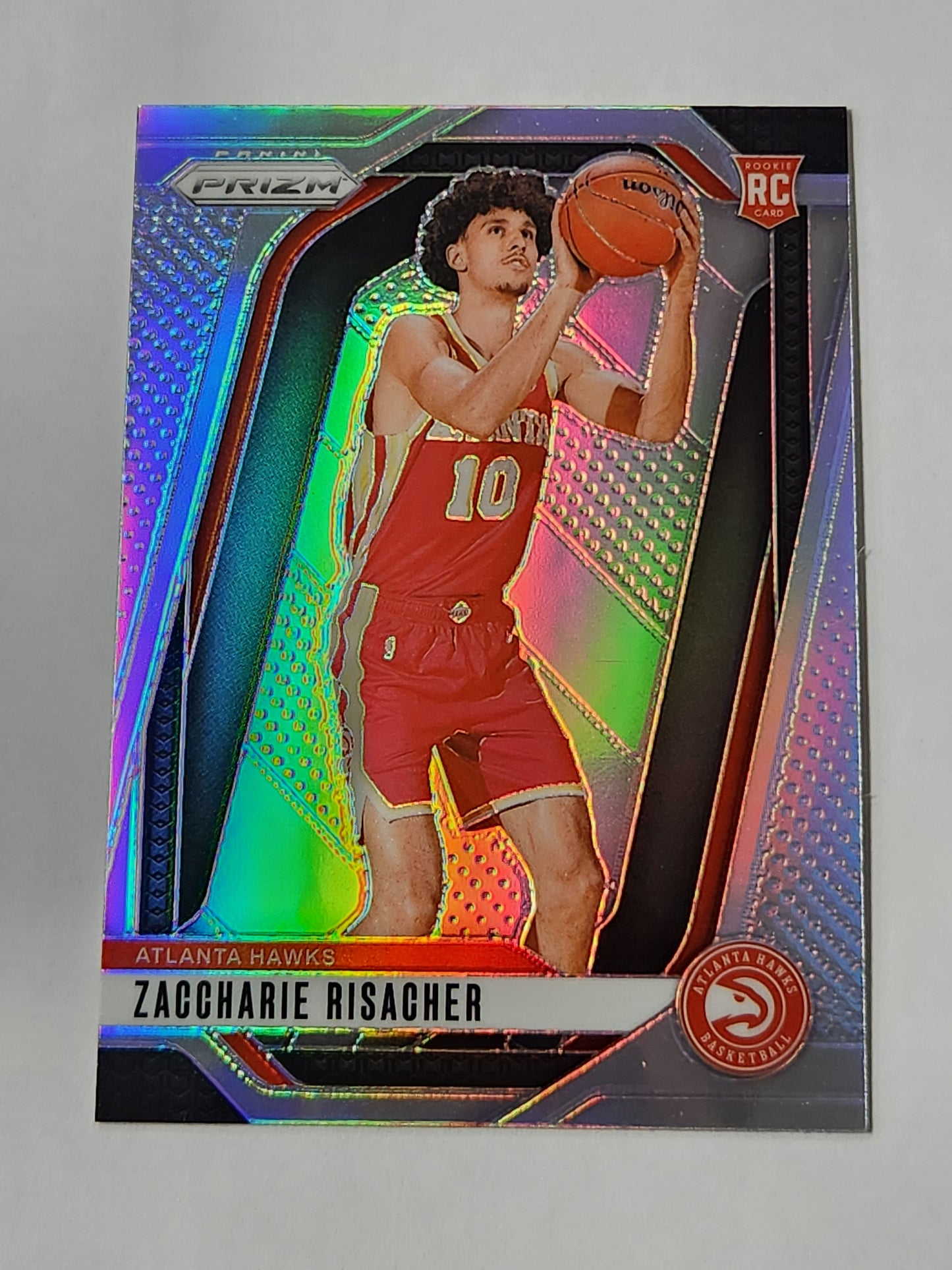 2024-25 Prizm Zaccharie Risacher Silver RC