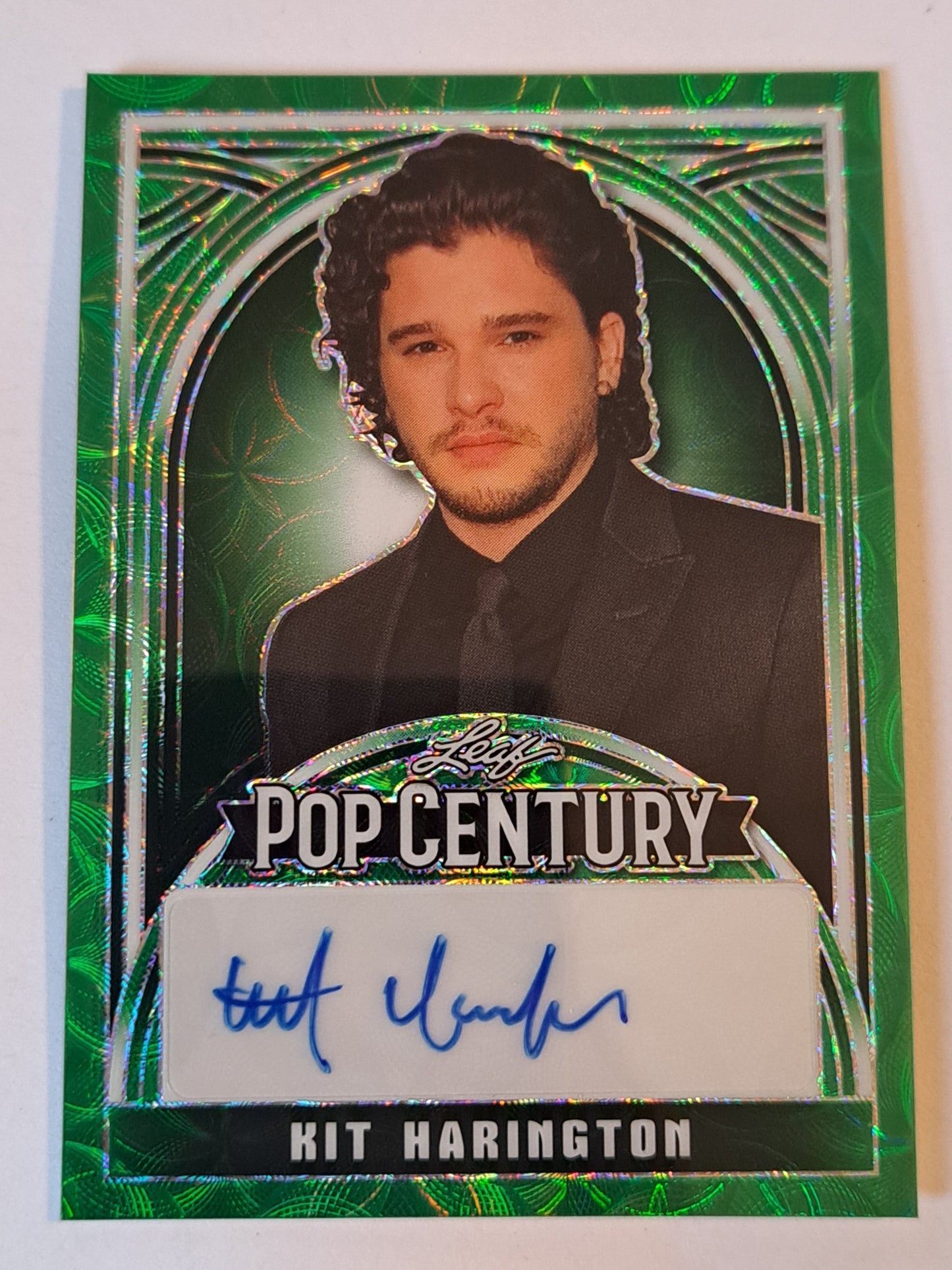 2024 Leaf Pop Century Kit Harrington /4 NM Auto