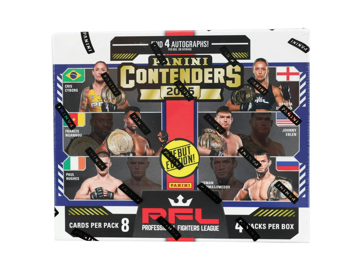 Panini 2025 Contenders PFL Professional Fighters League Hobby Box