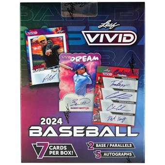 2024 Leaf Vivid Baseball Hobby