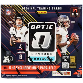 Panini 2024 Donruss Optic Football H2 Hobby Box