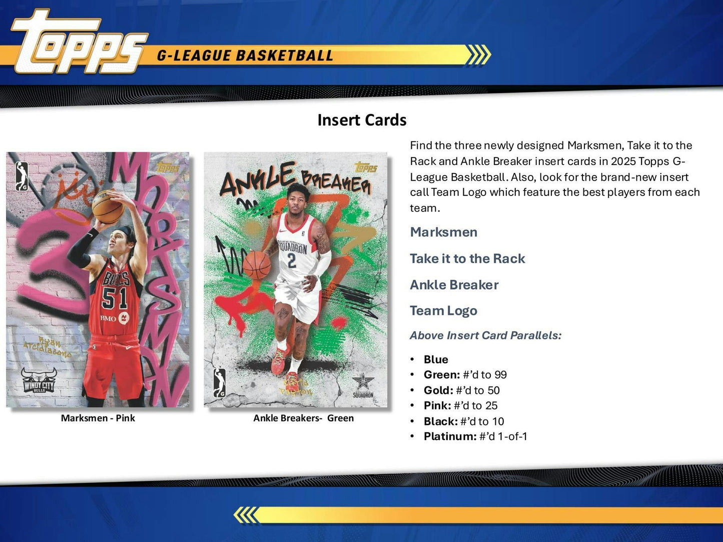 2024-25 Topps NBA G League Basketball Hobby Box