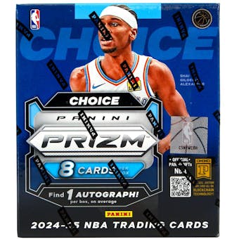 2024-25 Panini Prizm Choice Basketball Hobby Box