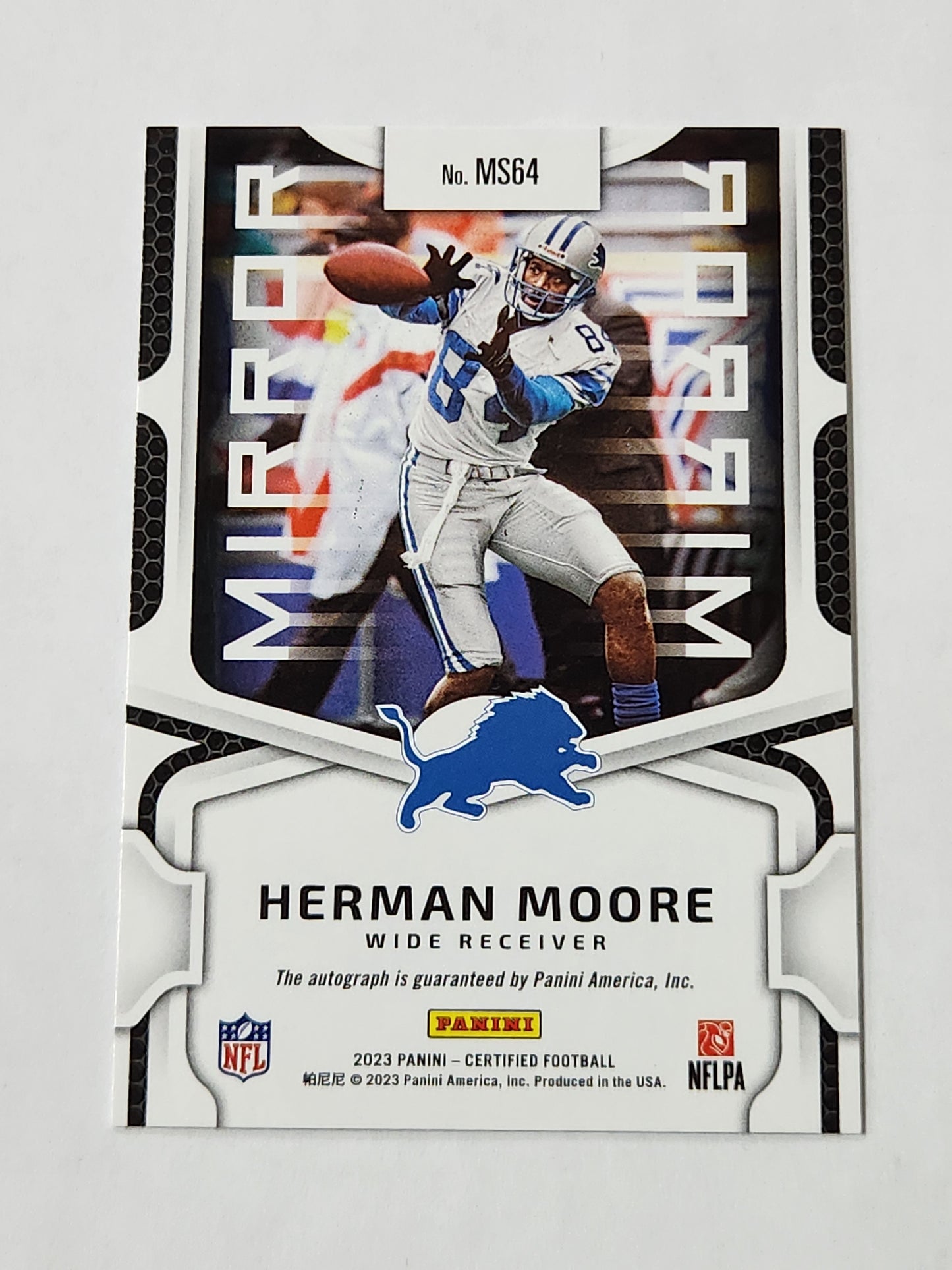 2023 Certified Herman Moore Mirror Auto # /50