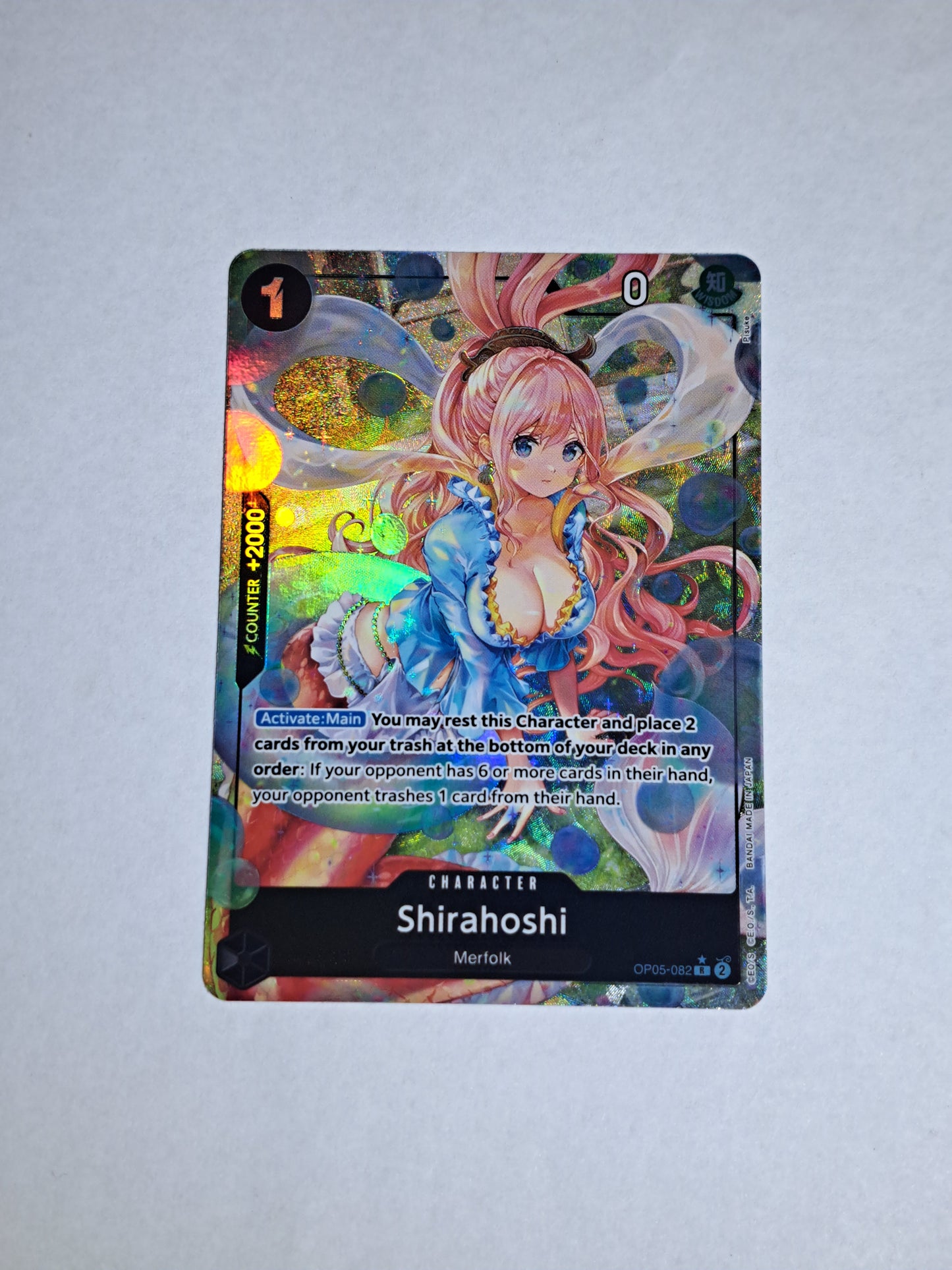 Shirahosi Merfolk One Piece Tcg OP05-082