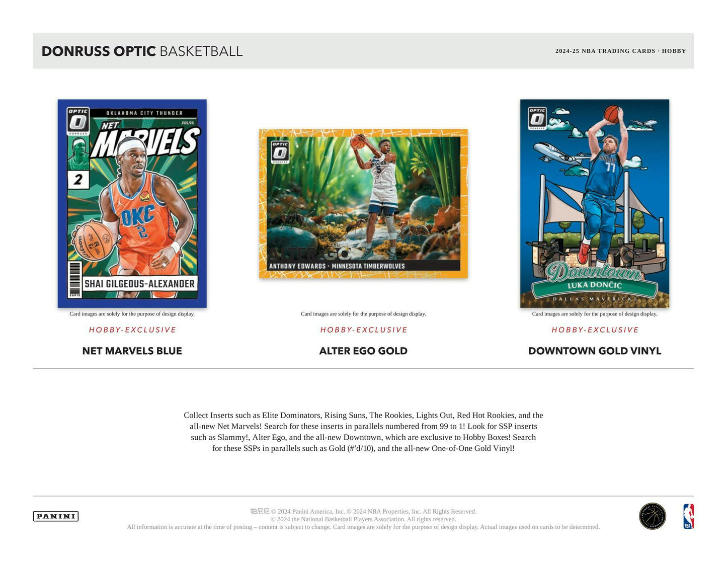 Panini Donruss Optic Basketball 2024-25 Hobby Box