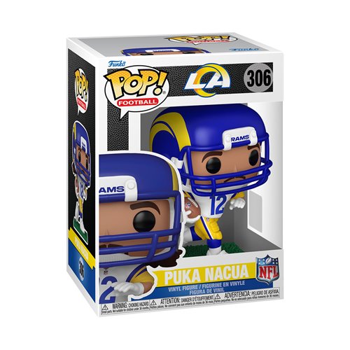 NFL LA Rams Puka Nacua Funko Pop! Vinyl Figure #306