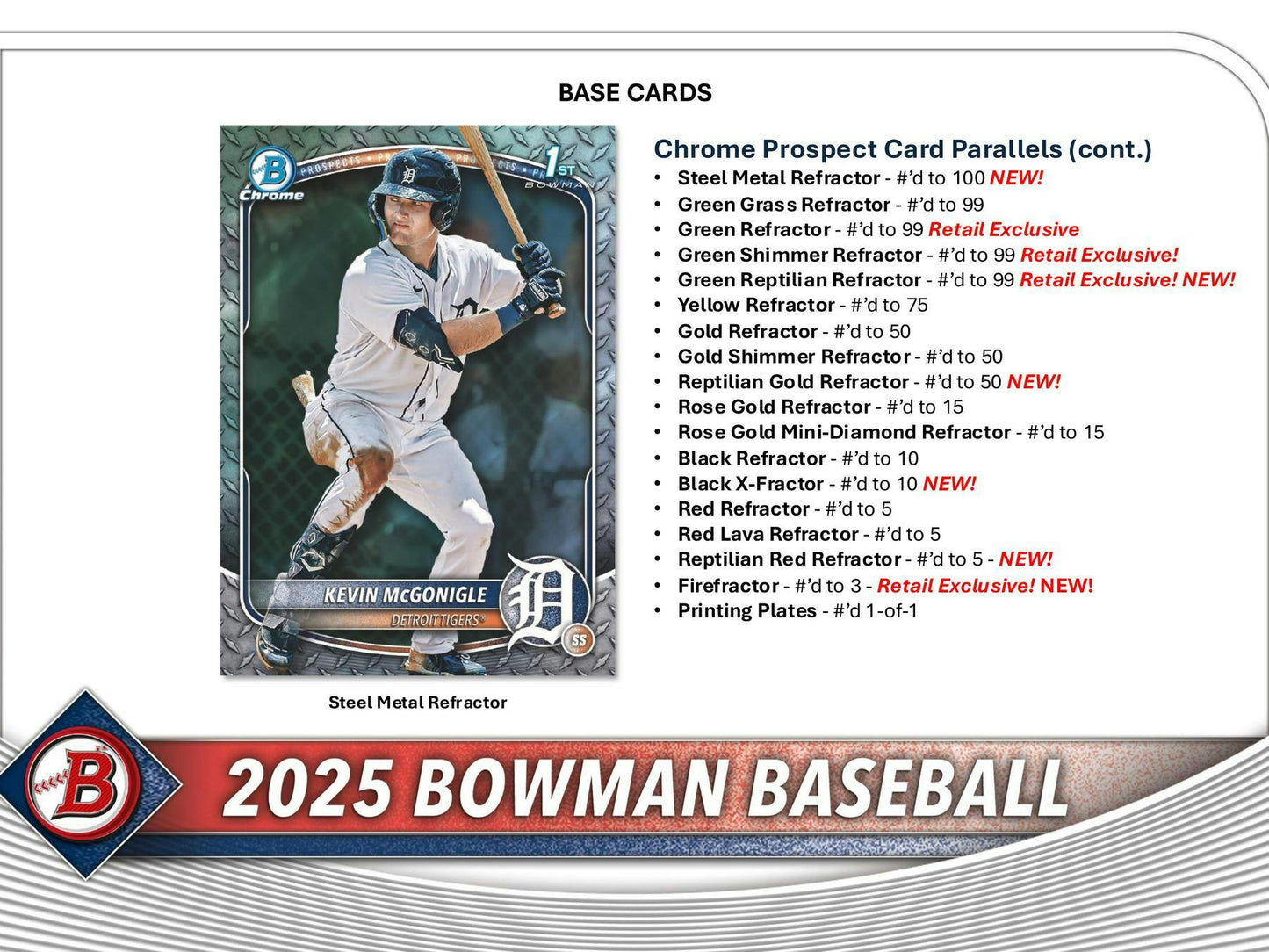 2025 Bowman Baseball 6 pack Blaster Box
