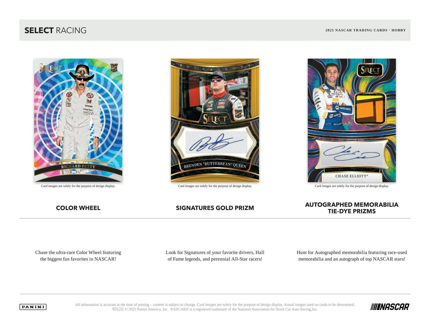 2024 Panini Select Nascar Racing Hobby Box