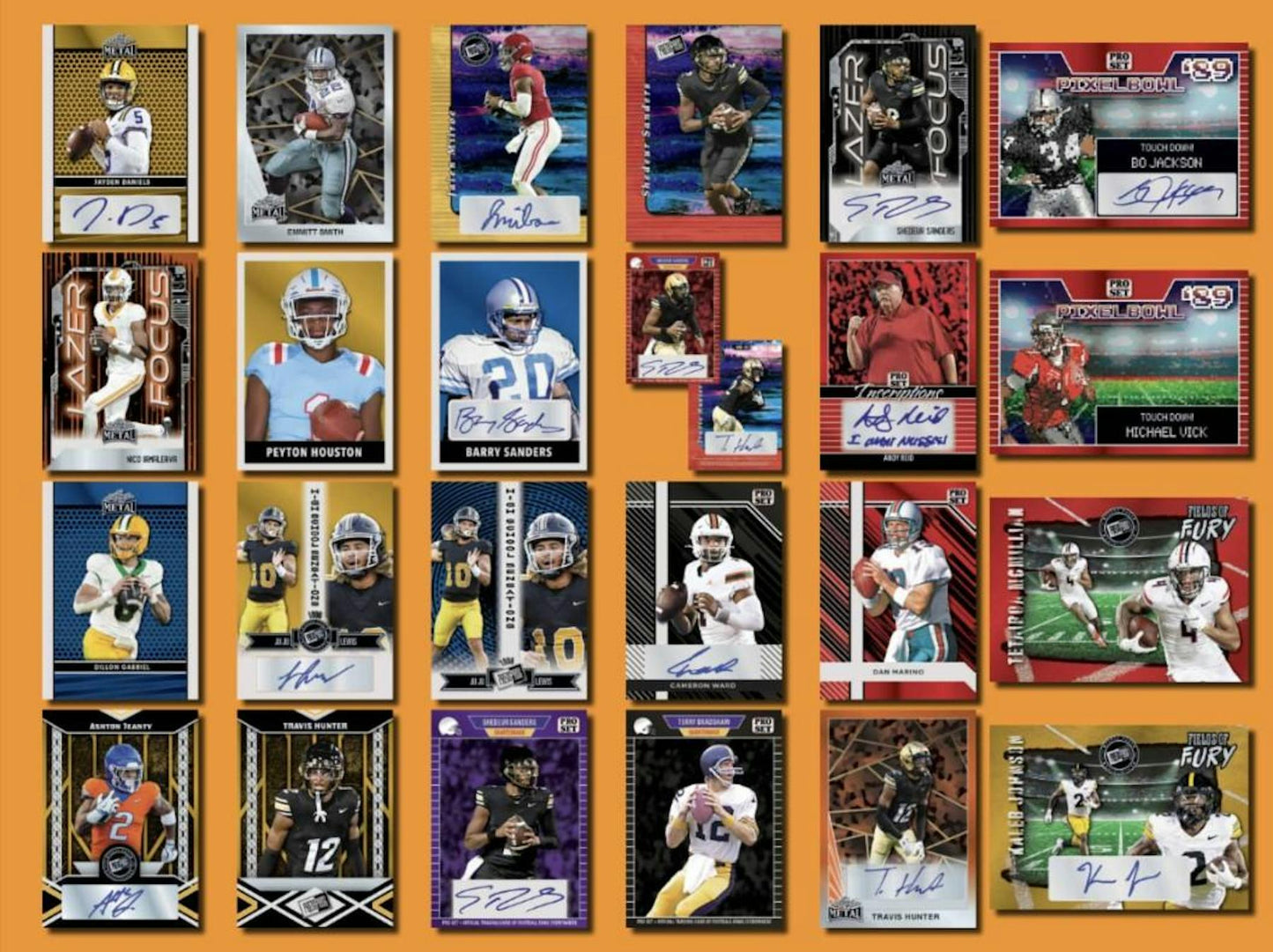 2024 Leaf Collective Football (1) Hobby Box