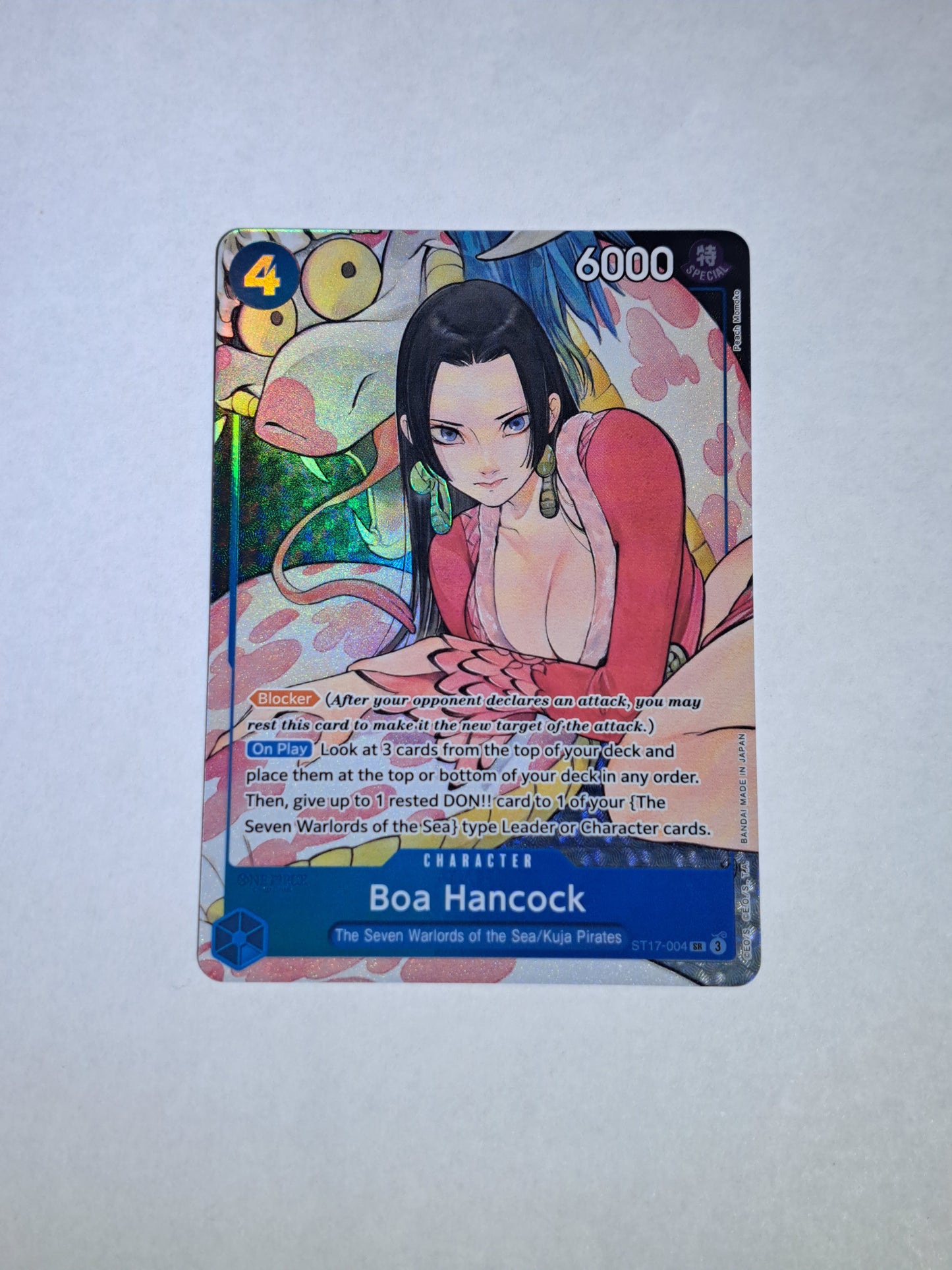 Boa Hancock Kuja Pirates One Piece Tcg ST17-004