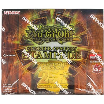 Yu-Gi-Oh Quarter Century Stampede Booster Box