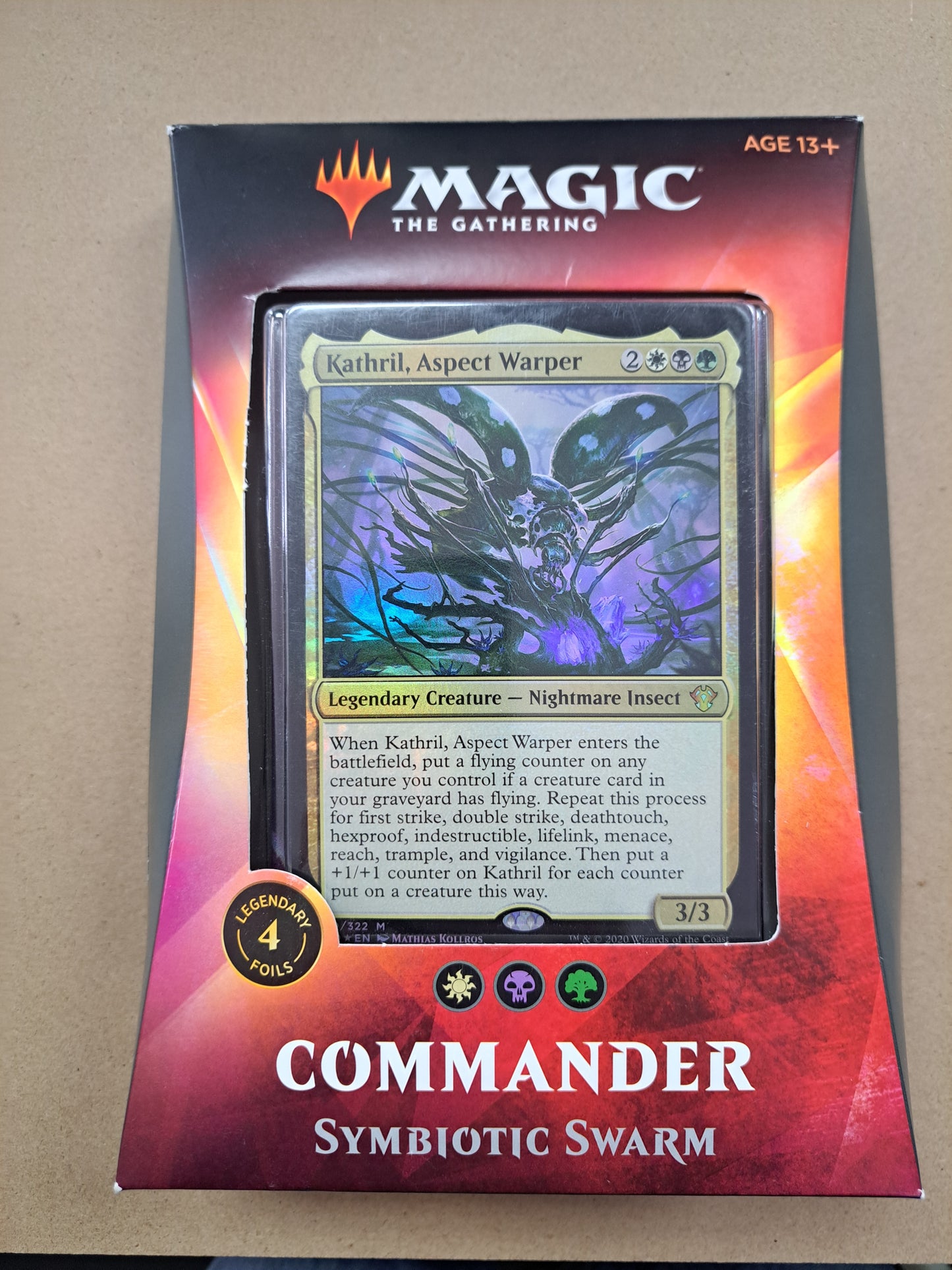 Magic the Gathering Symbiotic Swarm Commander Precon Deck Mtg