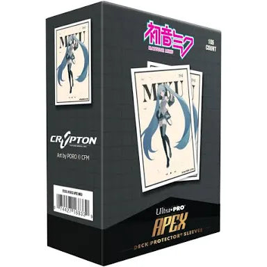 Ultra Pro Apex Sleeves Hatsune Miku Deck Protector Sleeves