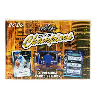 2026 Leaf City of Champion Hobby Box