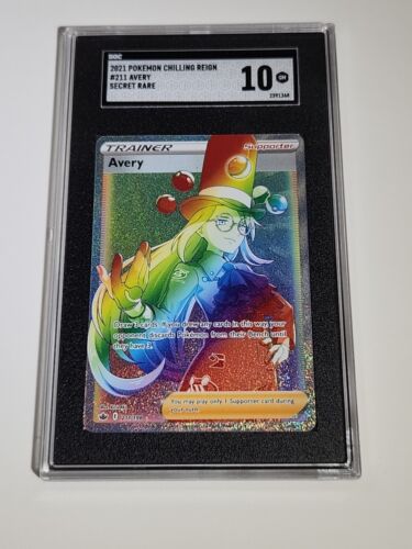 Avery Pokémon Chilling Reign 211/198  SR SGC 10