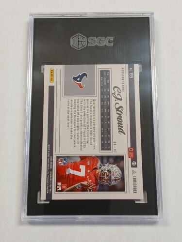 2023 Panini Luminance Blue CJ Stroud 088/150 Rookie #199 SGC 10 Houston Texans