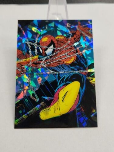 1992 Comic Images Marvel Spider-Man : The McFarlane Era Prisms Impact #P-4