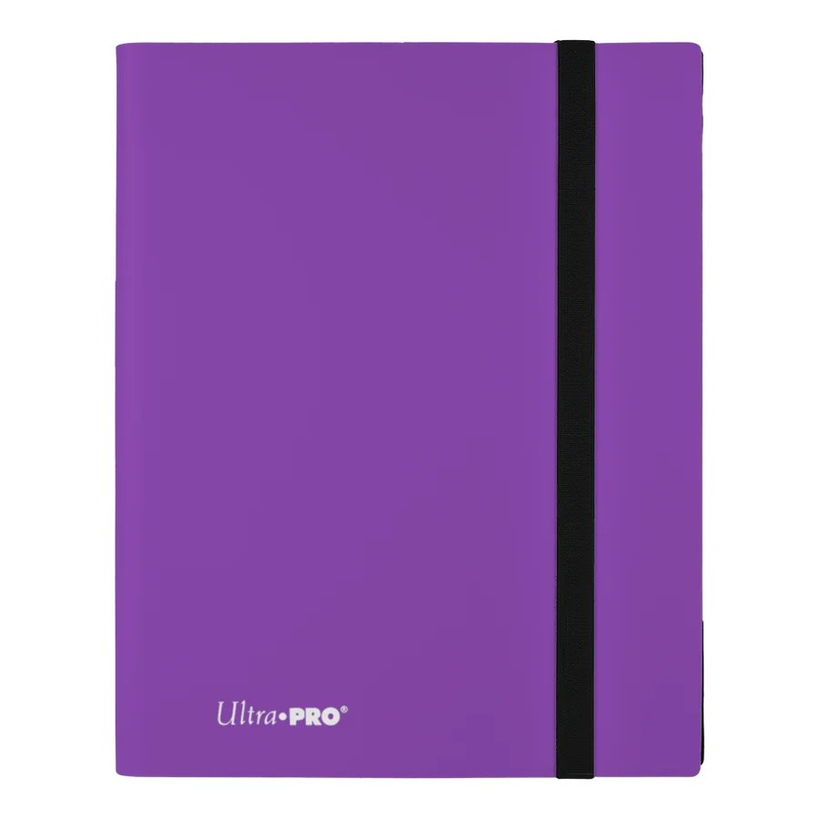 UP Ultra Pro Binder Portfolio 9 Pocket Eclipse Royal Purple