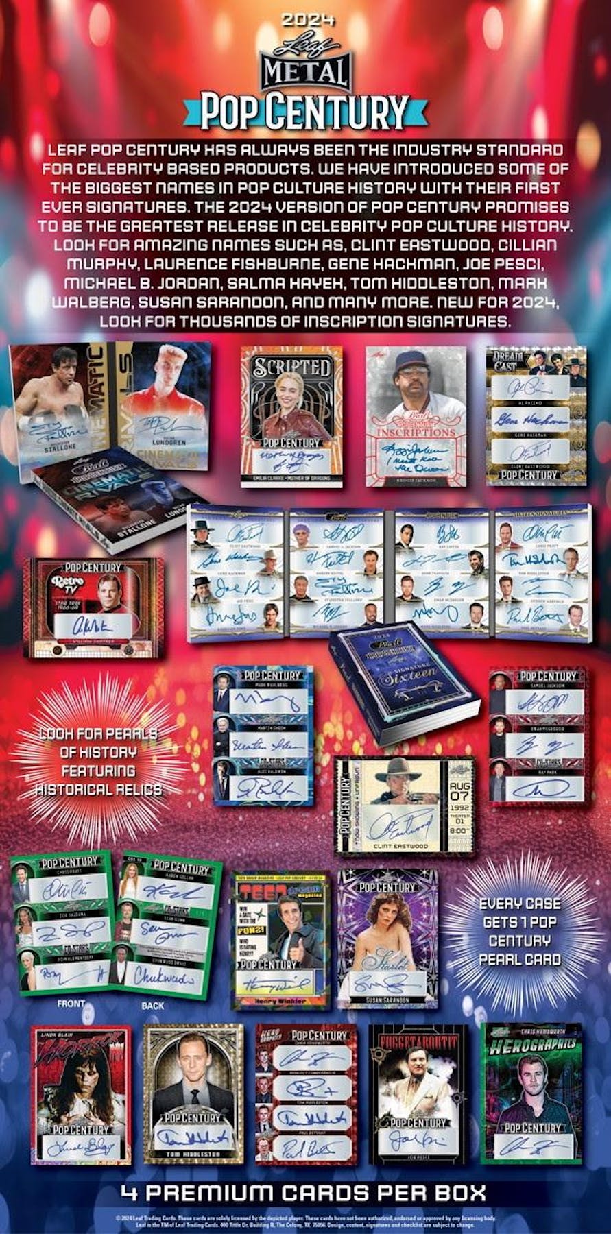 2024 Leaf Metal Pop Century Hobby Box