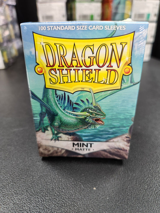 Dragon Shield Standard Size Sleeves Mint Matte 100CT #11025